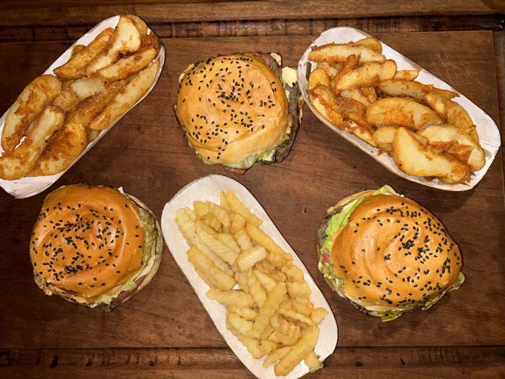 Matis Burgers Bacalar Dinner. Street Food in Bacalar.