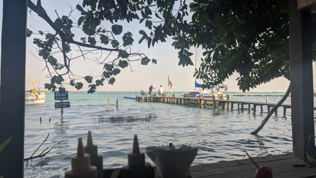 La Playita Bacalar. Best Restaurants in Bacalar, Mexico.