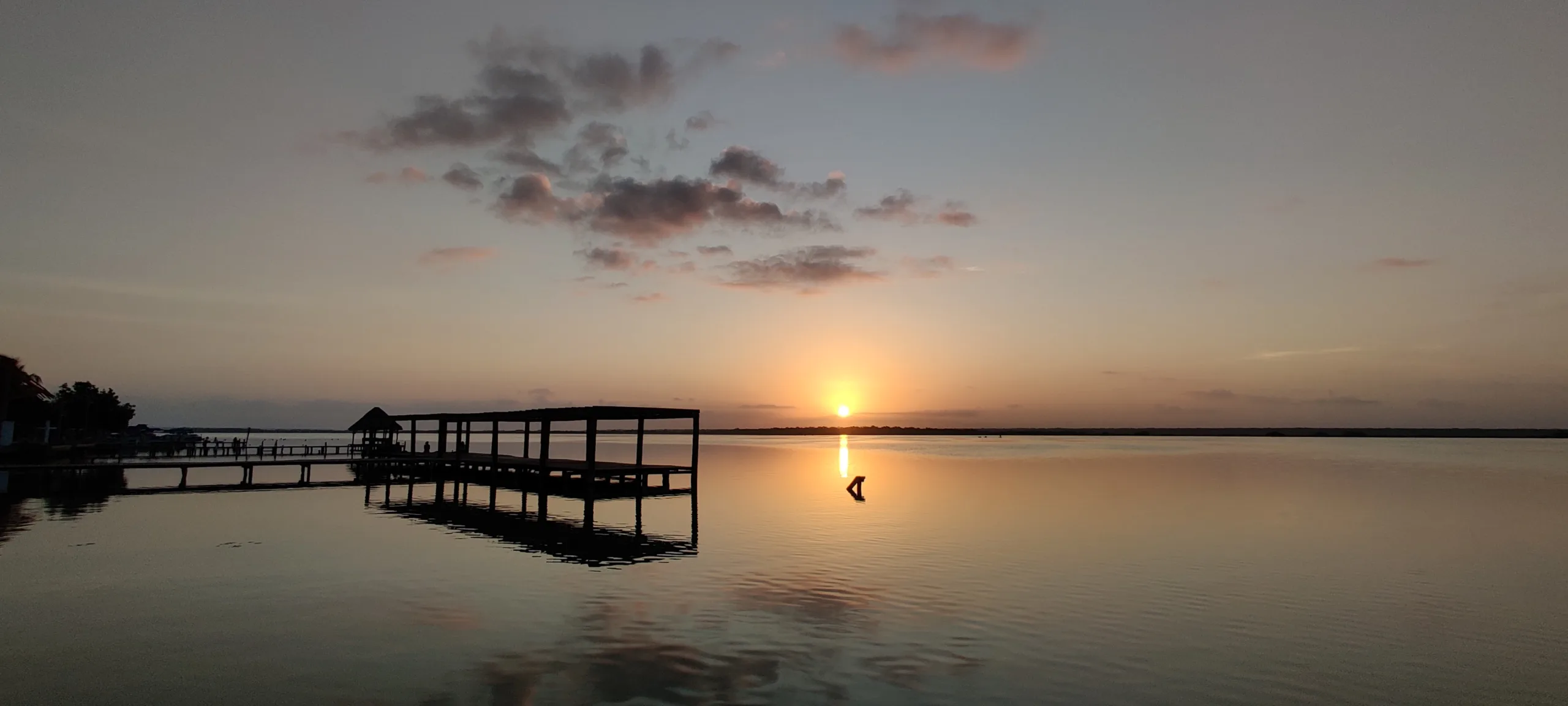 Bacalar, Mexico Sunrise. Best things to do in Bacalar, Mexico.  